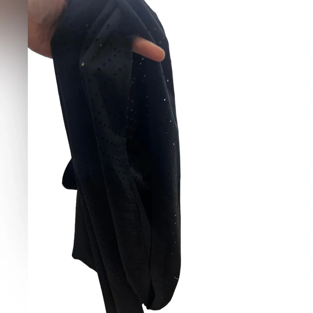 Size large black open sleeves candies dress in excellent condition.​ - Picture 4 of 5